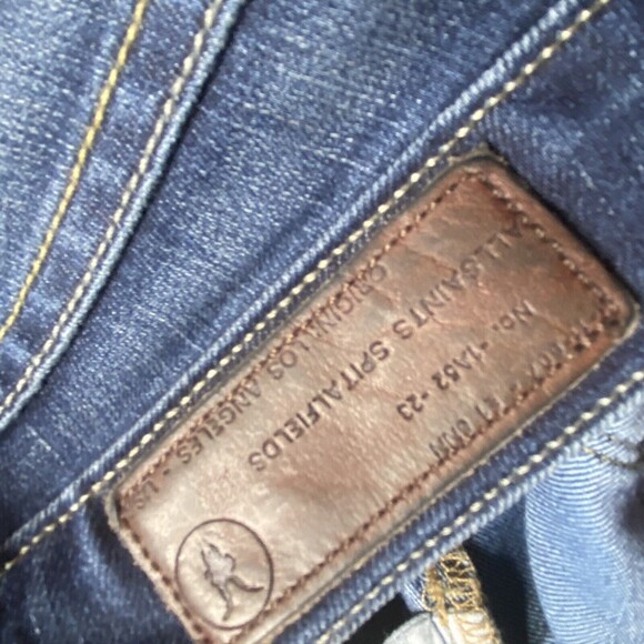 All saints Jacks Place Womens Size 30/32 Skinny Jeans Distressed Medium Wash - Picture 14 of 14